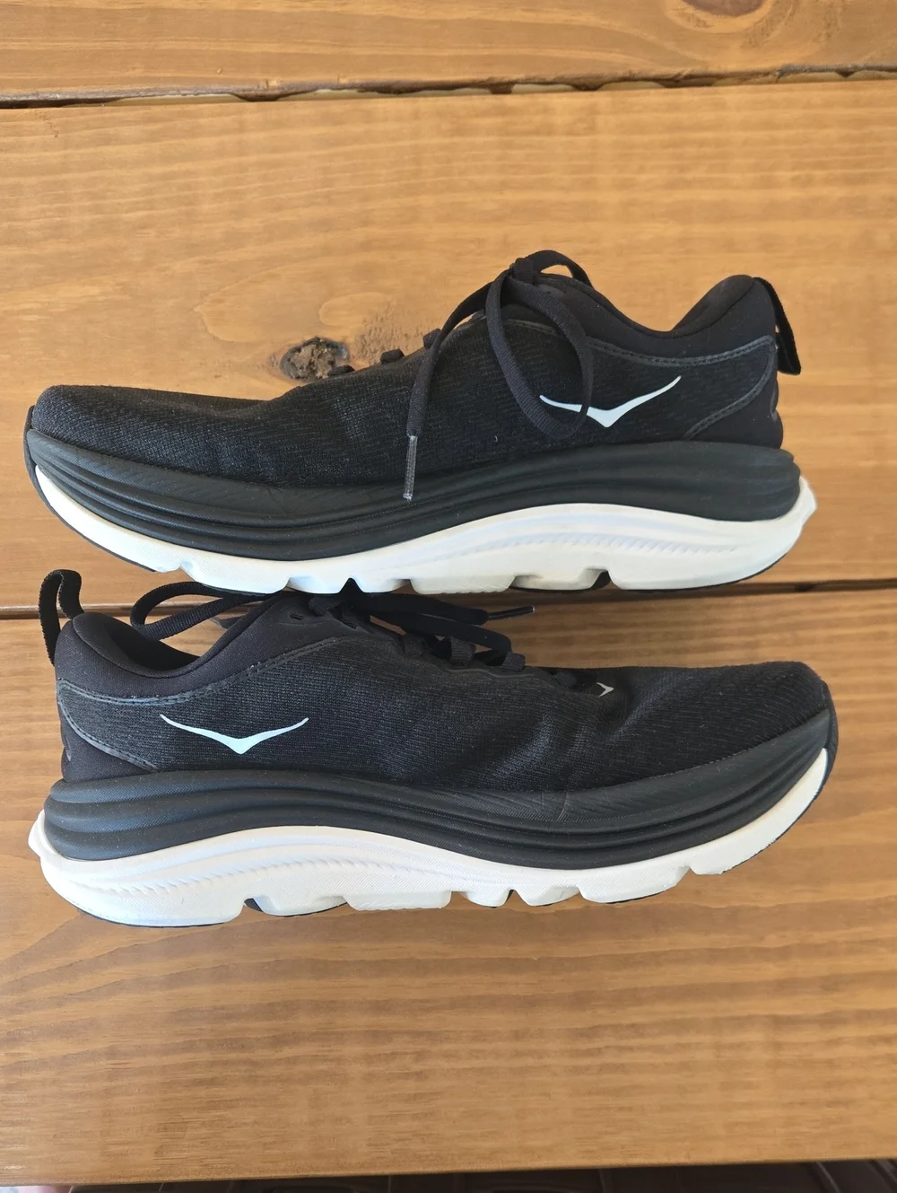 HOKA Gaviota 5 - Women Size 8D Wide Black - Almost New